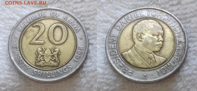 КЕНИЯ 20 шиллингов 1998 до 25.05 22:00 мск - КЕНИЯ 20 шиллингов 1998 20190503_1303