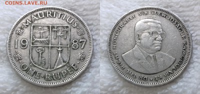МАВРИКИЙ 1 рупия 1987 до 25.05 22:00 мск - МАВРИКИЙ 1 рупия 1987 20190503_1410