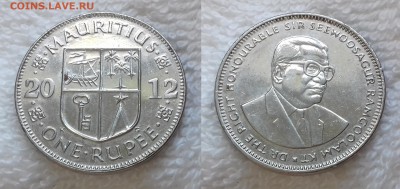 МАВРИКИЙ 1 рупия 2012 до 25.05 22:00 мск - МАВРИКИЙ 1 рупия 2012 20190503_1314