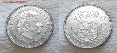 НИДЕРЛАНДЫ 1 гульден 1977 до 25.05 22:00 мск - НИДЕРЛАНДЫ 1 гульден 1977 20190503_1322