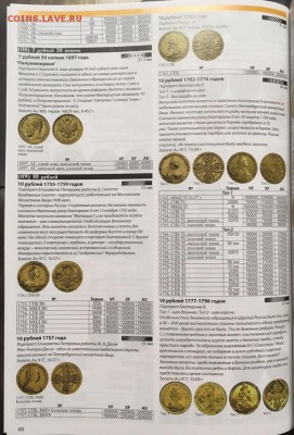 Каталог монет России 1700-1917, НОВИНКА, май 2019, фикс - 60