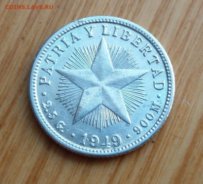 Куба 10 сентаво 1949 до 22-00 28.05 - IMAG1617~2