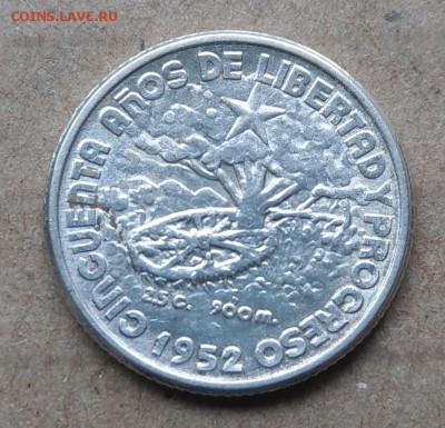 Куба 10 сентаво 1952 до 22-00 28.05 - IMAG1667~2
