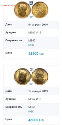 5 рублей 1897 MS 65 - NGC - Screenshot_20190523_123328