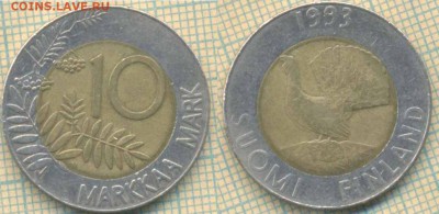 Финляндия 10 марок 1993 г. , до 30.05.2019 г. 22.00 по Москв - Финляндия 10 марок 1993  6082