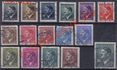 Марки мира - Богемия и Моравия 1942 Адольф Гитлер