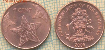 Багамы 1 цент 2006 г. , до 30.05.2019 г. 22.00 по Москве - Багамы 1 цент 2006  6130