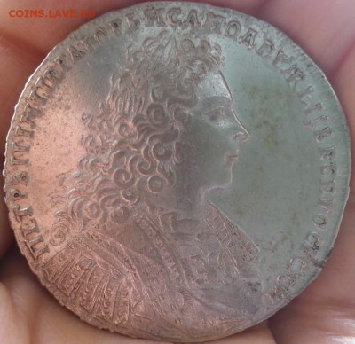Рубль 1728 Петр II - пиж78