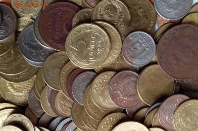 Монеты СССР 1924-57год 250шт. До 30.05.19 в 22.00 - 20190525_145303