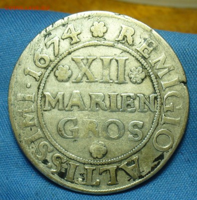 12 мариенгрошей 1674 года - P1510438.JPG