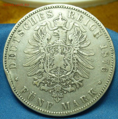 5 марок 1876 года Саксония С 200 руб До 28.05.19 в 22.00 МСК - P1510461.JPG
