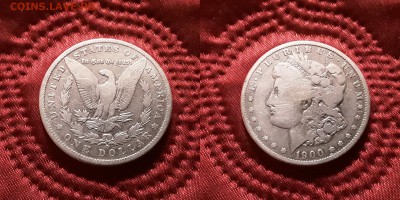 США. 1 доллар 1900 г. О. Морган. До 29.05.19. - 20190525_211911