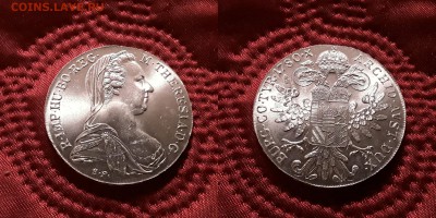 Австрия. 1 талер 1780 г. Мария Тереза. Рестрайк. До 29.05.19 - 20190525_212009