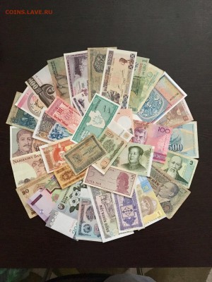 Лот 50 разных иностранных бон. До 22:00 01.06.19 - 05C0C9D3-F820-46BE-9CA1-18C154257B96