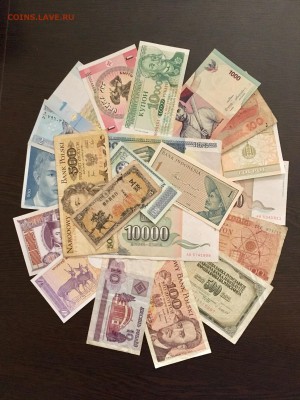 Лот 50 разных иностранных бон. До 22:00 01.06.19 - 7253A309-3891-4369-A14B-C2442C6FDE38