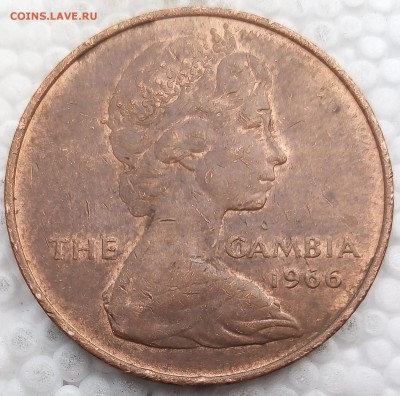 Гамбия 1 пенни 1966 до 30.05.19 - 6