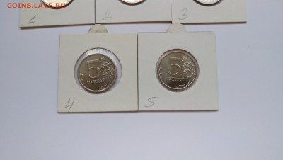 5 рублей 2008 ммд UNC  Фикс - P90527-164403