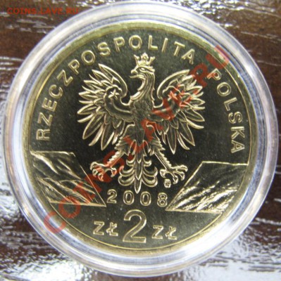 Польша, 2 злотых с кристаллами, Сокол, 2008 - IMG_0059.JPG