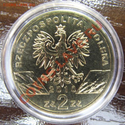 Польша, 2 злотых с кристаллами, Летучая мышь, 2010 - IMG_0061.JPG