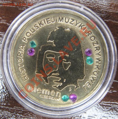 Польша, 2 злотых с кристаллами, Чеслав Немен, 2009 - IMG_0074.JPG