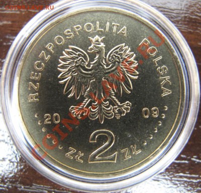 Польша, 2 злотых с кристаллами, 65 лет восстания, 2009 - IMG_0089.JPG