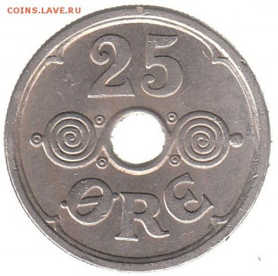 Дания 25 эре 1947 до 31.05 в 22.00 по мск - 162-2