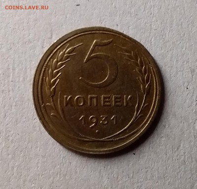 5 копеек 1931. До 1.06.19 в 22.00 - 20190528_213927
