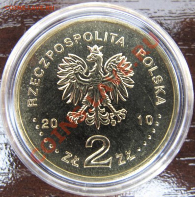 Польша, 2 злотых с кристаллами, Горлица, 2010 - IMG_0115.JPG