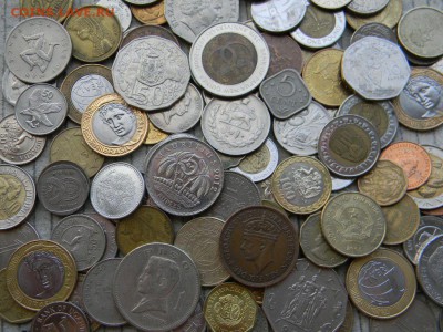 РАСПРОДАЖА Монет в МЕШКАХ(Англия,Германия)+боны,марки,ордена - Новая экзотика 1.JPG