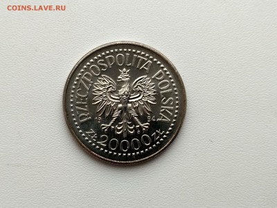 ПОЛЬША,20000 злотых 1994г(Сигизмунд I)до 31.05.2019 - IMG_20190209_093402_HDR