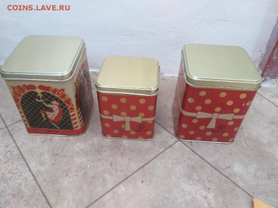 Металлические упаковки из под Сахара, Изюма врем СССР оценка - 4
