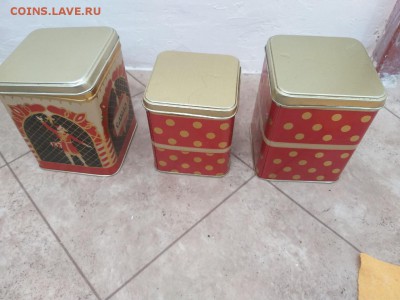Металлические упаковки из под Сахара, Изюма врем СССР оценка - 5