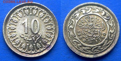 Тунис - 10 миллимов 1960 года до 4.06 - Тунис 10 миллимов 1960