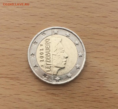 биметалл 2 евро Люксембург 2002 - IMG_7328.JPG