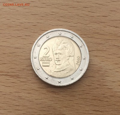 биметалл 2 евро Австрия 2002 - IMG_7351.JPG