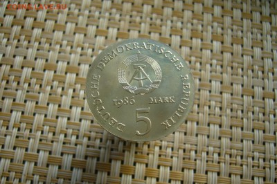 5 марок 1986 ГДР UNC Клейст - 03-06-19 - 23-10 мск - P2120090.JPG