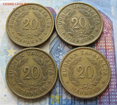 ФИНЛЯНДИЯ 20 марок 1934, 1936, 1938, 1939. ПРЕДПРОДАЖНЫЕ. - 085.JPG