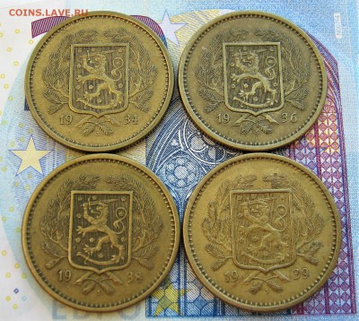 ФИНЛЯНДИЯ 20 марок 1934, 1936, 1938, 1939. ПРЕДПРОДАЖНЫЕ. - 093.JPG