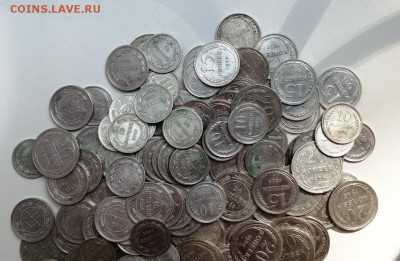 Билоны 1922-1925 гг 140 штук 10к-15к-20к до 06.06.2019г - 5