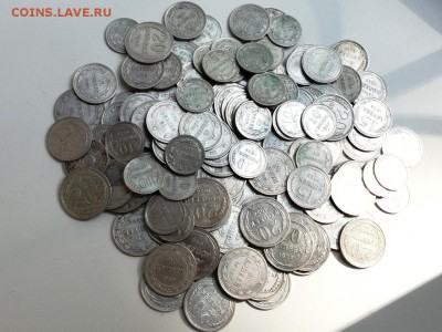 Билоны 1922-1925 гг 140 штук 10к-15к-20к до 06.06.2019г - 3