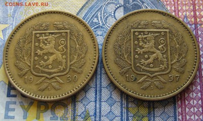 ФИНЛЯНДИЯ 2 по 10 марок 1930, 1937.  06.06.2019 - 088 (2).JPG