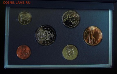 МОНЕТЫ МИРА 05-19 - Канада – набор (1993) Specimen Set (SS78) рев