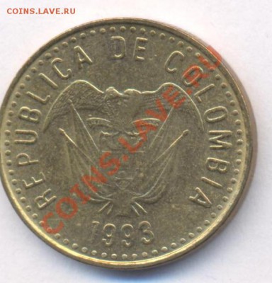 Колумбия 100 пессо 1993 г.До 1.07.11 г. 22-00 МСК. - Колумбия
