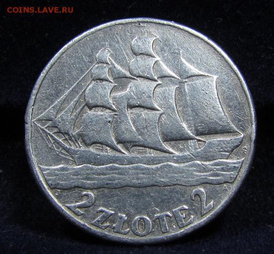 2 злоты 1936г. Парусник - IMG_7265.JPG