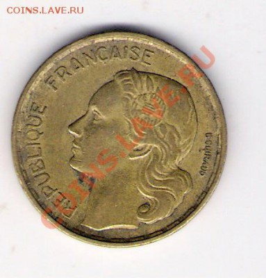 20 франков Франция 1951, до 06.07.2011 22-00 мск. - сканирование0550