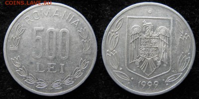 Румыния 500 лей 1999 до 08-06-19 в 22:00 - Румыния 500 лей 1999    1223