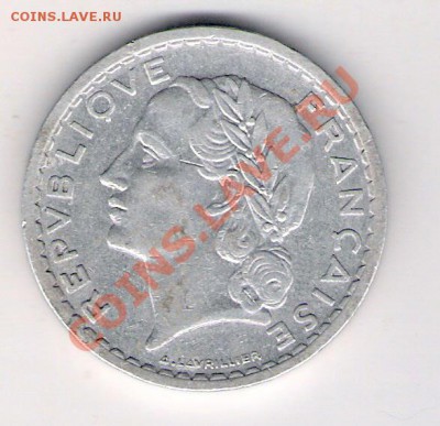 5 франков Франция 1947, до 06.07.2011 22-00 мск. - сканирование0554