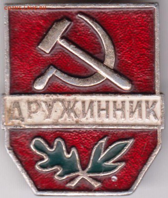 Знак ДРУЖИННИК до 08.06.19 г. в 23.00 - 010