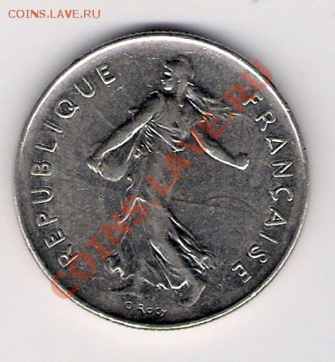 5 франков Франция 1991, до 06.07.2011 22-00 мск. - сканирование0558