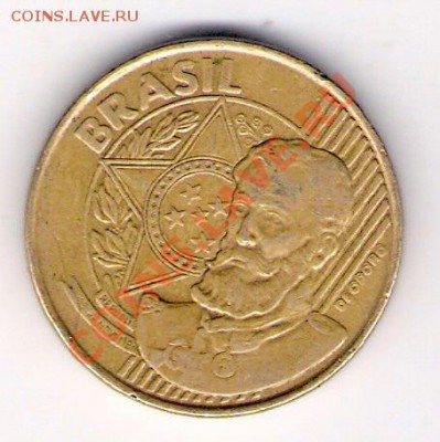 25 сентаво Бразилия 2001, до 06.07.2011 22-00 мск. - сканирование0566